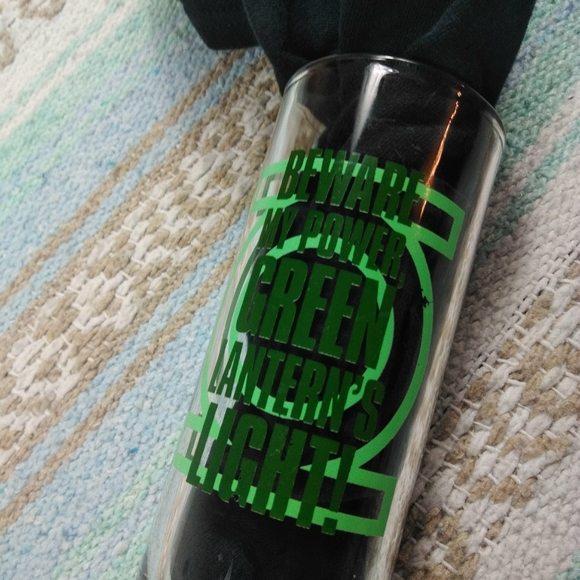GREEN LANTERN GRAPHIC GLASS HEAVY - Picture 9 of 12